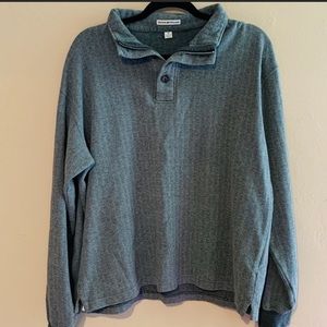 Peter Millar Gray Pullover Size M